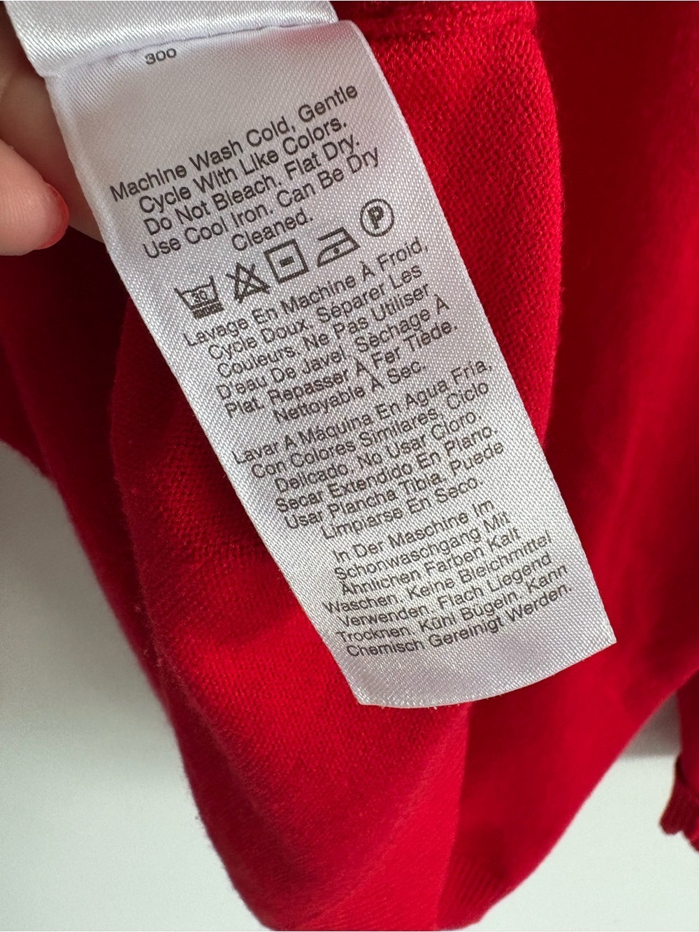 DKNY Red Logo Sweater Large Graphic Knit Crewneck - Picture 3 of 8